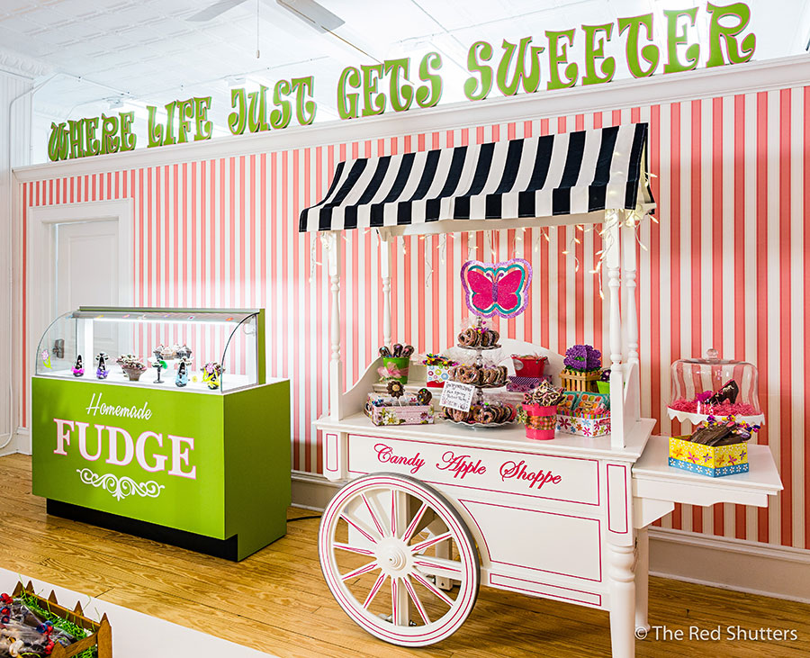 Candy Apple Shoppe The Red Shutters