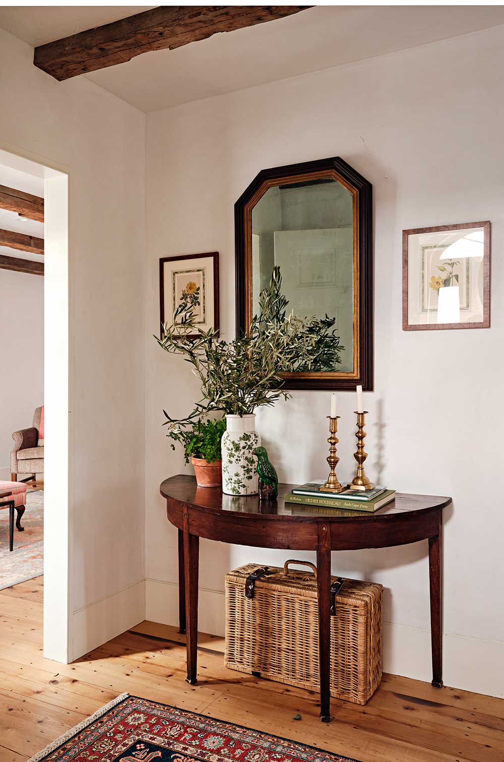 Photo of the Front Entry Vestibule at Churchtown Dairy Guesthouse