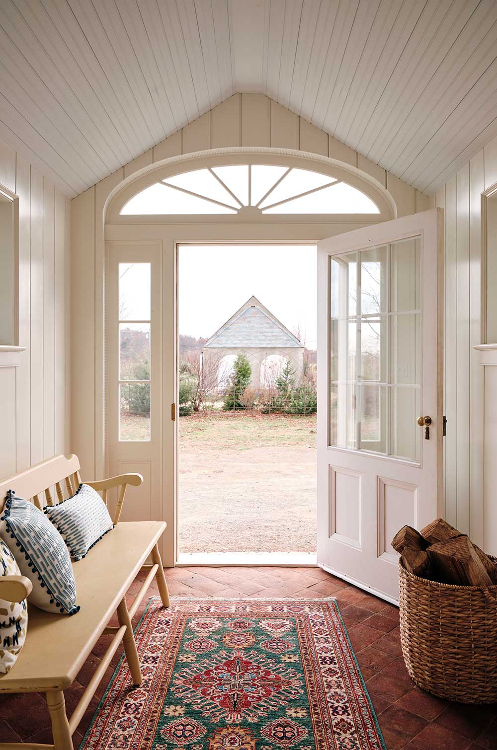 Photo of the Front Entry Vestibule at Churchtown Dairy Guesthouse