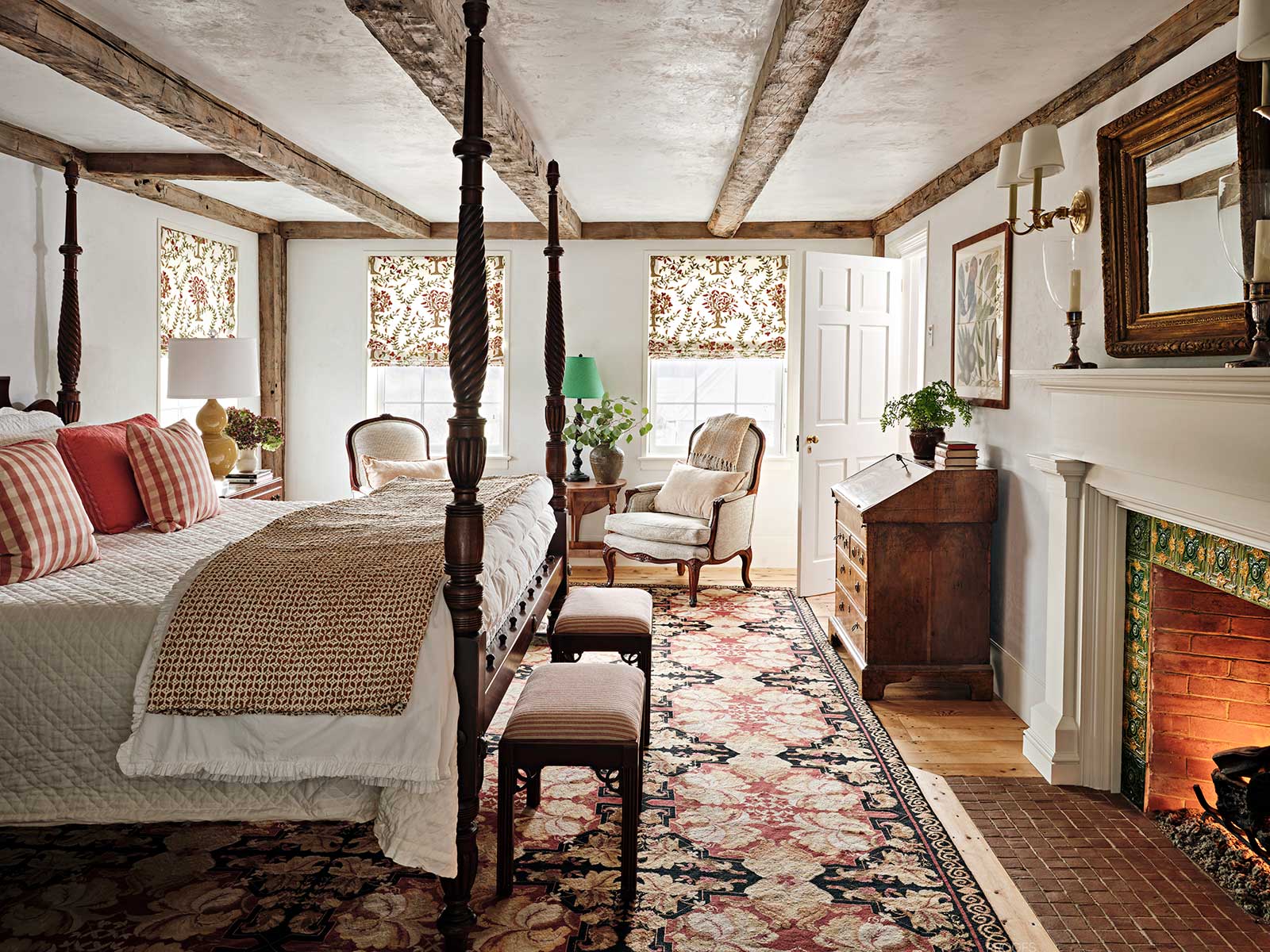 Photo of the King Bedroom at Churchtown Dairy Guesthouse