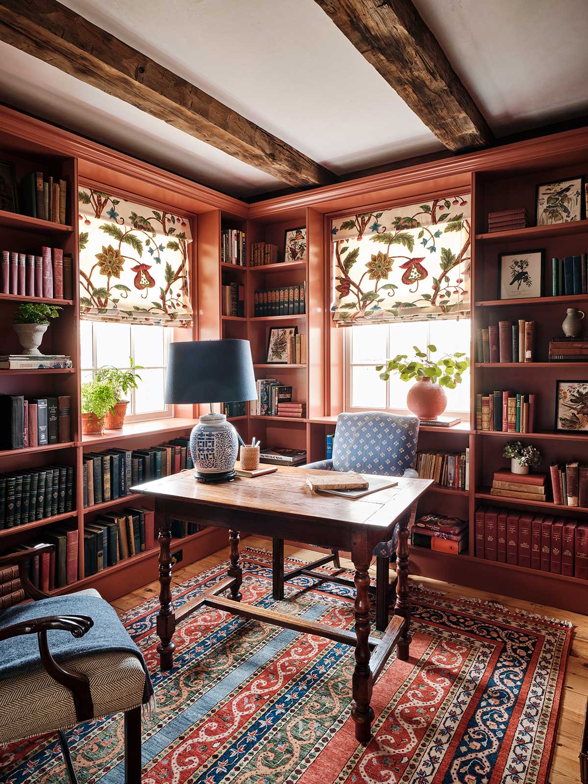 Photo of the Library at Churchtown Dairy Guesthouse
