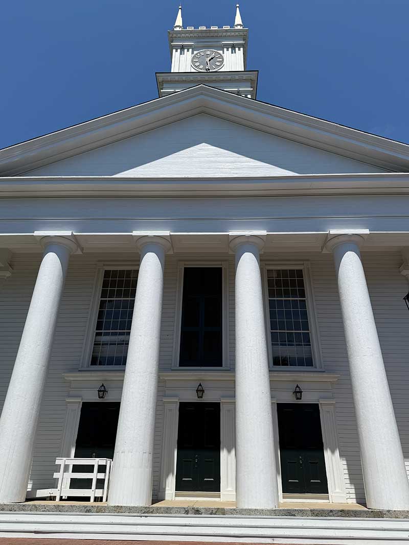 The Whaling Church in Edgartown on Martha’s Vineyard