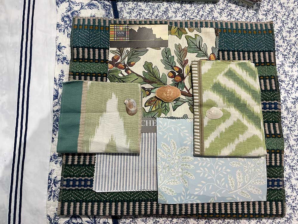 Interior Design Board Inspired by Squibnocket Pond Reservation on Martha’s Vineyard by The Red Shutters