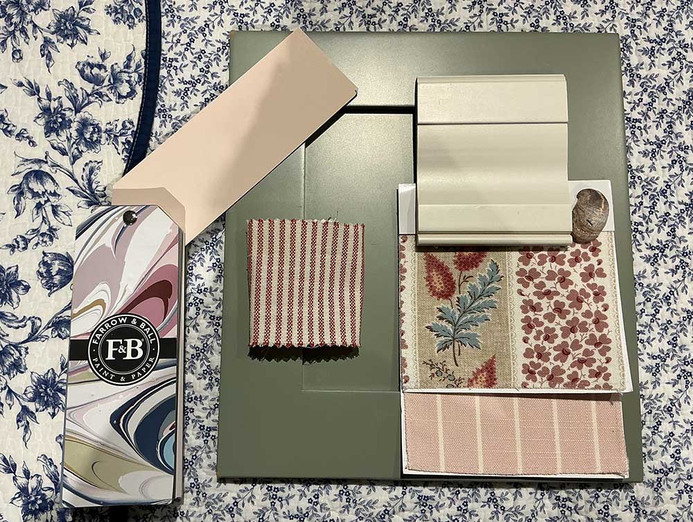 Interior Design Board Inspired by Squibnocket Pond Reservation on Martha’s Vineyard by The Red Shutters